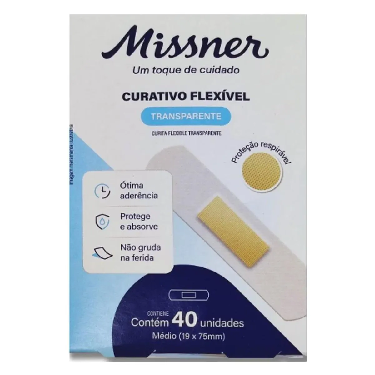 Curativo Flexível Transparente