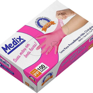 Luvas descartáveis antiderrapantes