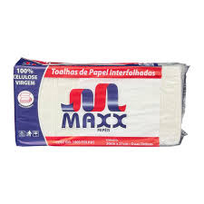 Papel Toalha Interfolhado 1000folhas 100/100 MAXX