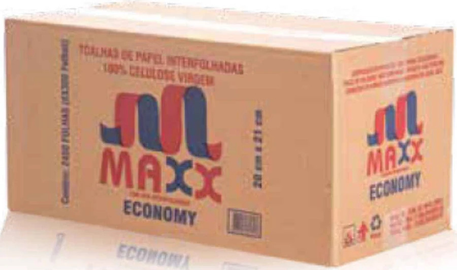 papel toalha 100/100 interfolhado 2000folhas max